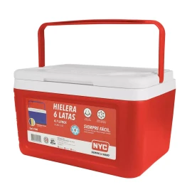 Arval Mini Hielera Recipiente Contenedor De Plástico 4.7l