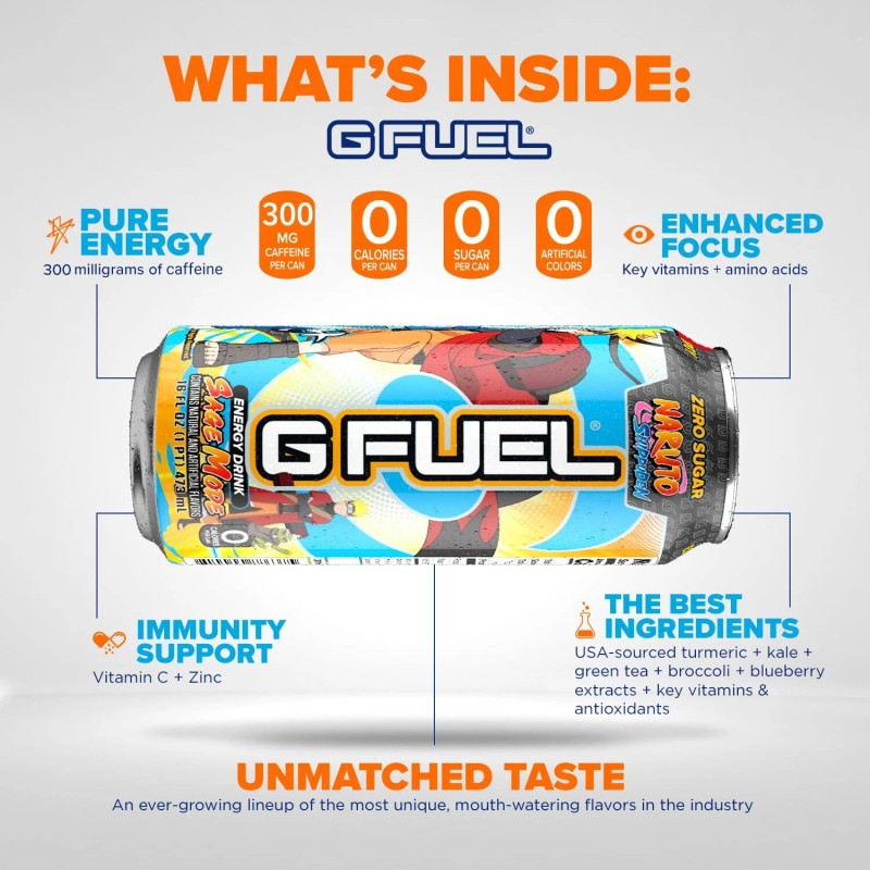 G Fuel Sage Mode Energy Drink 16 Fl Oz Pack