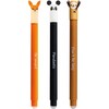 Eberhard Faber 599019 – Erasable Ink Roller, 3 Animal Erase