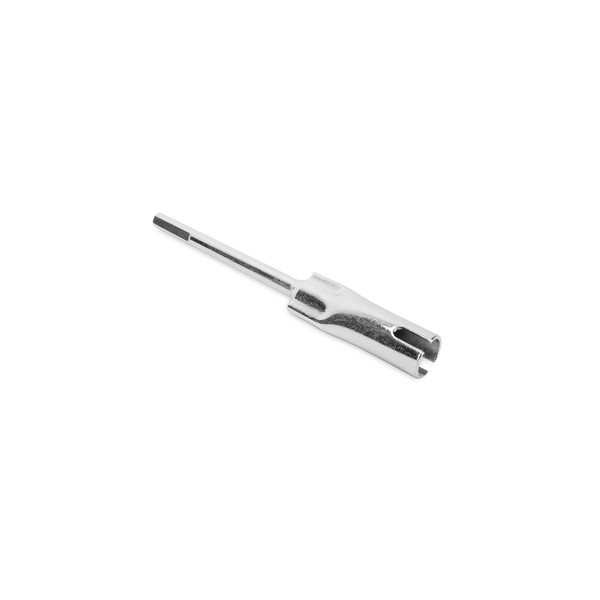EAZ LIFT Camco Scissor Jack Slotted Drill Attachment | Eliminate Manual Cranking | 8-inch Drill Attachment For Trailer (48862),Gray