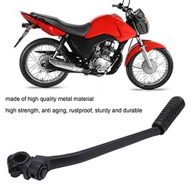 Palanca de Arranque para Motocicleta, Pedal de Arranque de Metal de 280 mm (11,02 pulgadas), Compatible con FTMOTO 150, Accesorio de Reemplazo para Moto – Negro