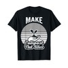 Make Compost Not War Eco-Friendly Message T-Shirt