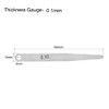 sourcing map Metric Thickness Feeler Gauge 0.1mm Stainless Steel Measuring