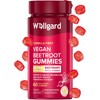 Wellgard Vegan Beetroot Gummies for Adults, Beetroot Extract 10:1 (2000mg