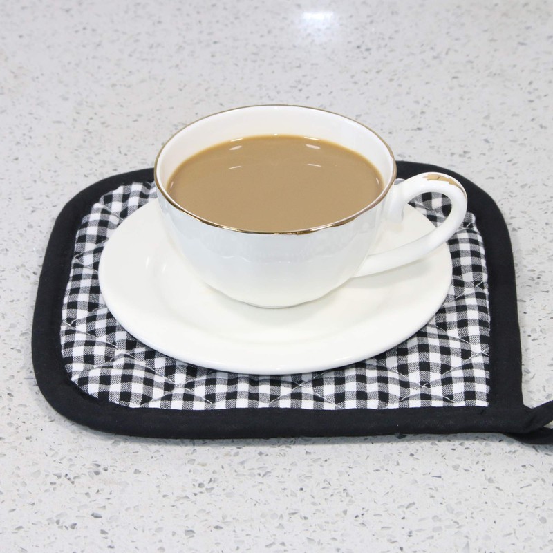 5 PCS Pot Holders for Kitchen, Cotton Potholers with Great