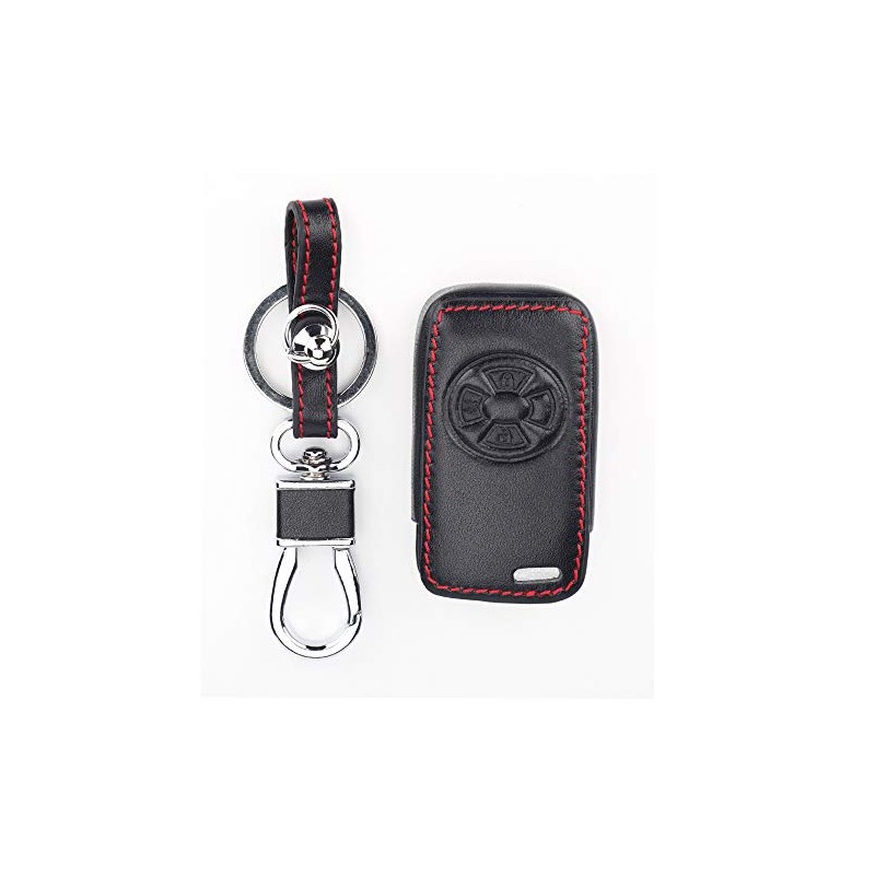 BKY Toyota Leather Key Case for Cars Estima 50 Series