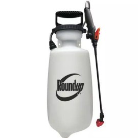 Roundup 2 Gal Light Duty Multi Nozzle hand Pump Deck Garden Weed Pesticide Tank Sprayer