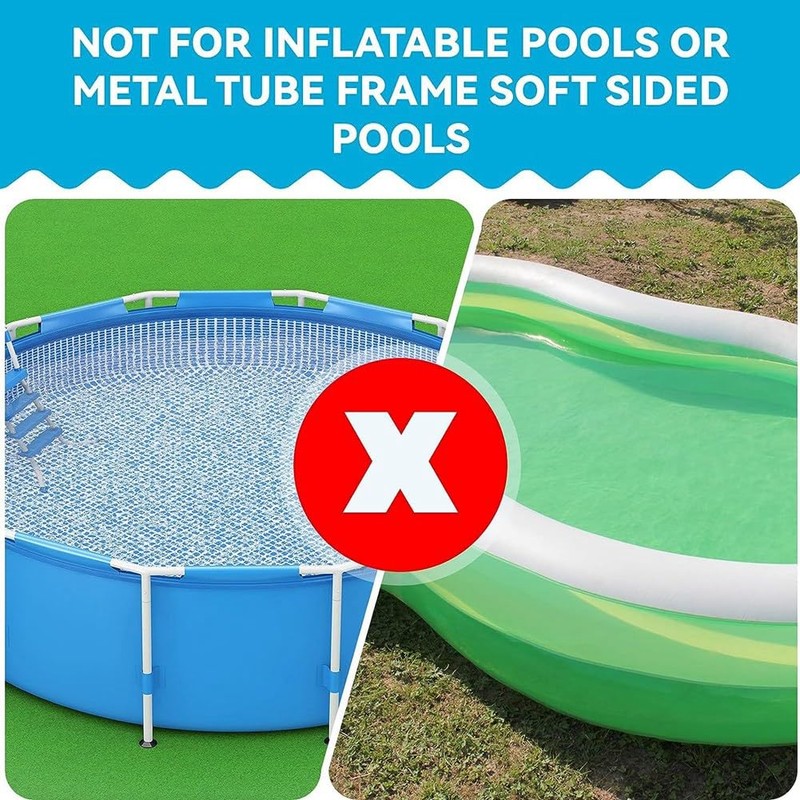 24 Pcs Pool Cover Clip, Above Ground Cover Clips for