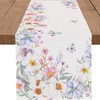 Floral Table Runner Perfect for Memorial Day, Spring Holidays, Easter