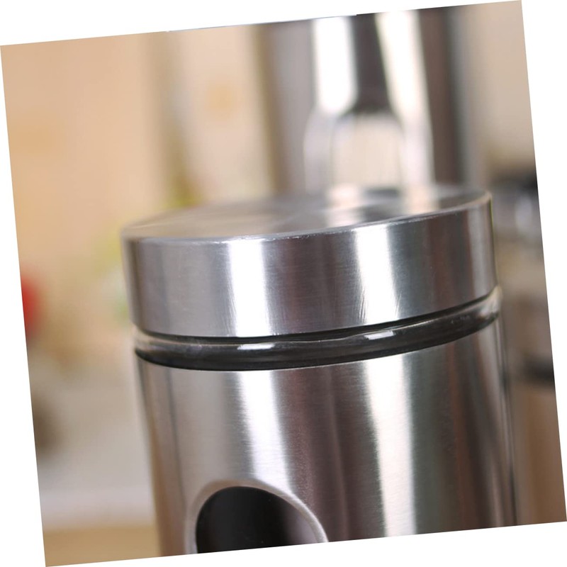 Zerodeko Stainless Steel Food Storage Jar Food Storage Jars Stainless