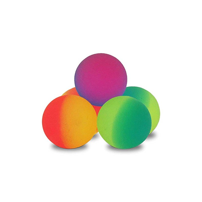 50 Bouncy Balls Neon 27 mm