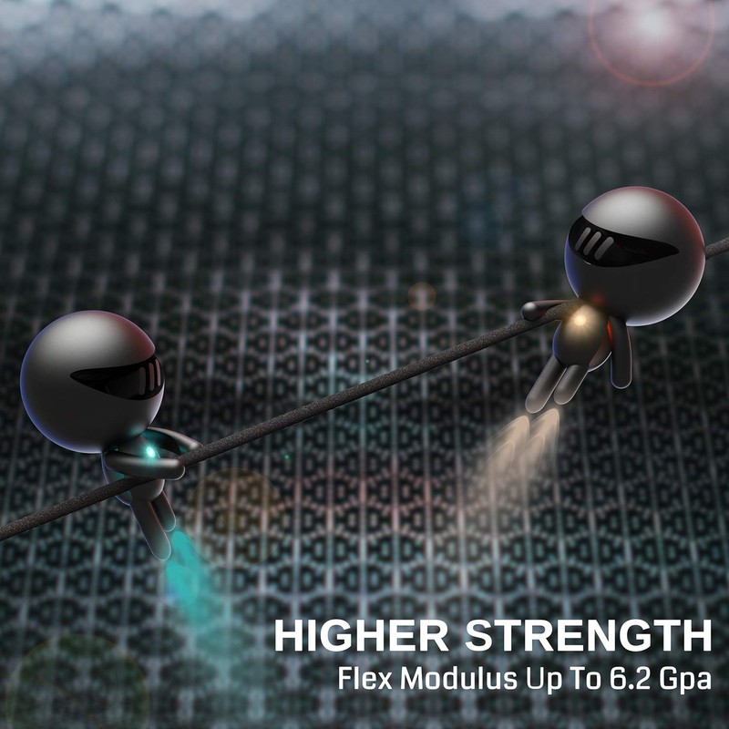 SainSmart 1.75mm Black ePA-CF Carbon Fiber Filled Nylon Filament 1KG