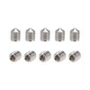 sourcing map Set of 40 M5 x 6 mm Hexagon