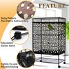 Daoeny 2PCS Bird Cage Seed Catcher, Large Bird Cage Cover,