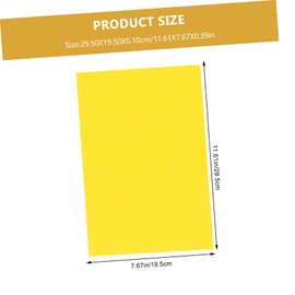 DOITOOL Rainbow Gradient Wrapping Craft Foams Sheets Pcs Sponge Paper for Boys and Girls Art Projects