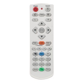 VINABTY IR1304L Replacement Remote Control Compatible with ViewSonic Projectors LM 2401 H512 HT2000 W320USTi