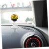 FUNOMOCYA Car Guide Ball Compass Truck Balls Abs Yellow