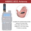 ABBREE Ham Radio Antenna Dual Band VHF/UHF 144/430Mhz 1.96inch Mini