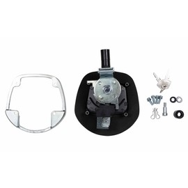 Mytee Products Underbody Truck Tool Box Latch Replacement Lock w/keys - Black Powder Coated Latch w/Chrome Paddle - Tool Box Lock Replacement for Trucks, RV, Trailer, UTV, ATV