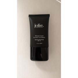 Jolie Mineral Liquid Powder Foundation SPF 15 1 Fl. Oz. Hypoallergenic - For All Skin Types (Cream Beige)