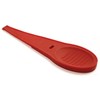Norpro Red Silicone Spoon Rest, 3.25" x 10"