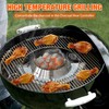 onlyfire Charcoal Basket, BBQ Whirlpool Stainless Steel Ash Basket with