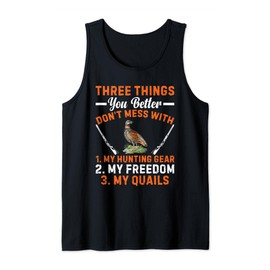 Quail Hunting Gear Bird Hunter Supplies Quail Hunter Tank Top