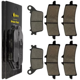 Caltric Front and Rear Brake Pads for Suzuki GSX-R750 GSXR750 GSX R750 2011-2024