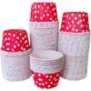 Valentine Red Bulk MINI Candy Nut Paper Cups- Mini Baking
