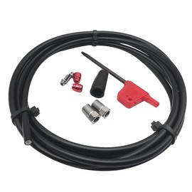 Giyofom Bremsschlauch für Fahrrad, Rot, AXSFORCE AXS Set mit Verbindungsstücken für Fahrrad, Zubehör, Schlauch, hydraulische Scheibenbremse, Fahrrad