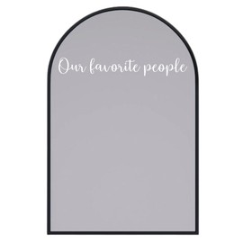 Our Favorite People Sticker (20" x 3.5") - Wedding Seating Chart Decal - Wedding Sign Decor Wedding Decals - Seating Chart Mirror Decal - Wedding Vinyl