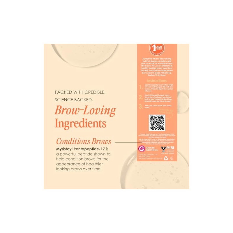 Grande Cosmetics GrandeBROW-LAMINATE GrandeBROW-BRUSH