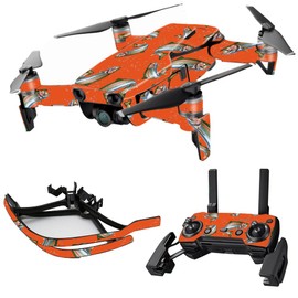 MightySkins Skin Compatible With DJI Max Coverage - Trout Collage | Protective, Durable, and Unique Vinyl Decal wrap cover | Easy To Apply, Remove, and Change Styles | Made in the USA