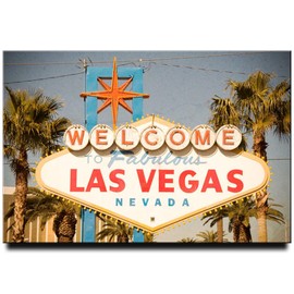 Welcome to Fabulous Las Vegas Fridge Magnet Nevada Travel Souvenir