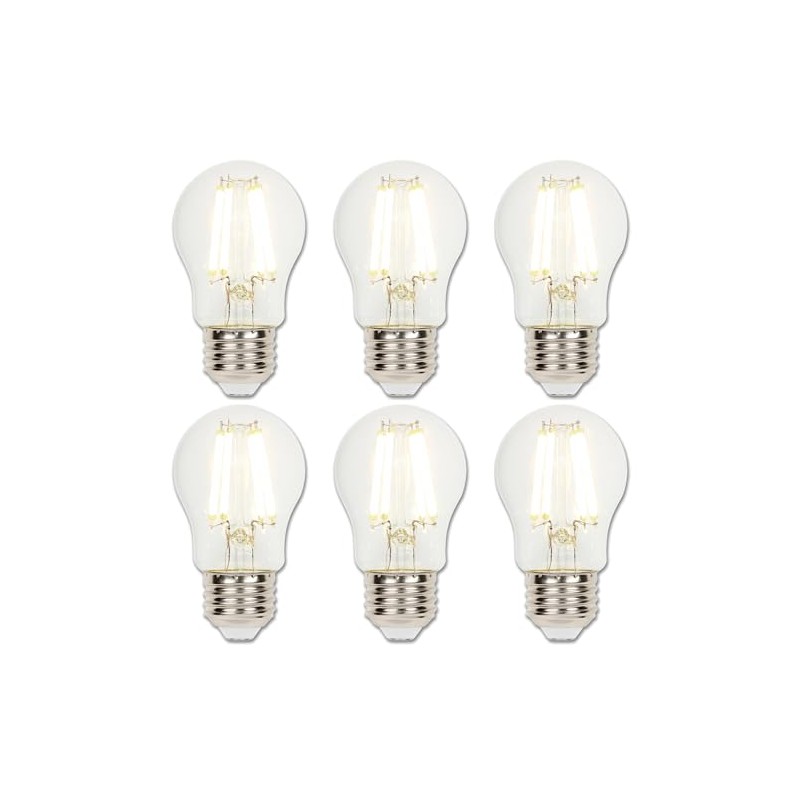 Westinghouse 5278020 8 Watt (75 Watt Equivalent) A15 Dimmable Clear