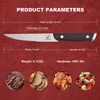 imarku Steak Knives, Steak Knives Set of 8, Serrated Steak