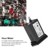 Tgoon Hour Gauge, Fully Sealed Hour Meter Hour Gauge Compact