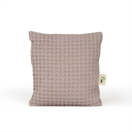 Organic Rapeseed Cushion with Cover, Waffle Pique, GOTS