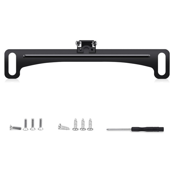 Universal Rear Backup Camera License Plate Bracket, Full Stainless Steel