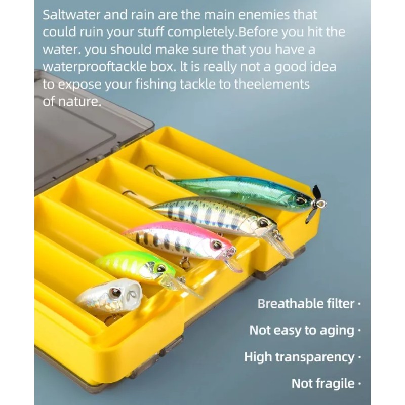 Estuchelandia Estuche Caja Para Aparejos Señuelos Anzuelos De Pesca 12