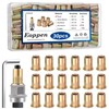 Eoppen 30Pcs M8 Rivet Nuts with Hand Rivet Nut Tool,
