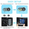 0.23 Cubic Feet Safe Box, Small Safe W/Fireproof Bag, Keys