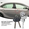 Front door lock cylinder 2 Keys, Compatible with 2015-2019 Hyundai