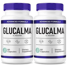 (2 Pack) Glucalma Capsules – Premium Circulation and Energy Formula, Glucalma Supports Balanced Levels, Natural Flow and Heart-Healthy Lifestyle | Glukalma Easy-to-Swallow Daily Pills (120 Capsules)