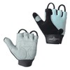 Globaleather Gel Pad Lite Wheelchair Gloves - Silver (Small) -