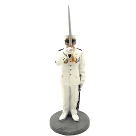 Del Prado Collectible Fireman Navy Firefighter Figure Marseille France 1982 1:32 Approx. 7 cm Metal