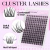 WENDY Natural Lash Clusters D Curl Wispy Eyelash Clusters Ultra