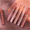 Set 6 Piezas Labial Líquido Mate Nude A 6pcs