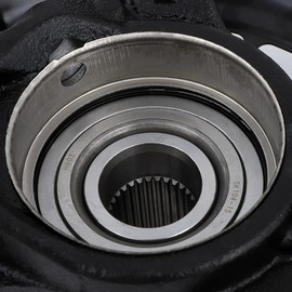 ANGLEWIDE Steering Knuckle and Wheel Bearing Hub Assembly Front Passenger Side Fit for 2004-2006 for Lexus RX330 3.3L 2007-2009 for Lexus RX350 3.5L 698-426