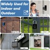 Keylesslife Fingerprint Padlock with Code,Combination Padlock Gym Locker Lock,Smart Padlock